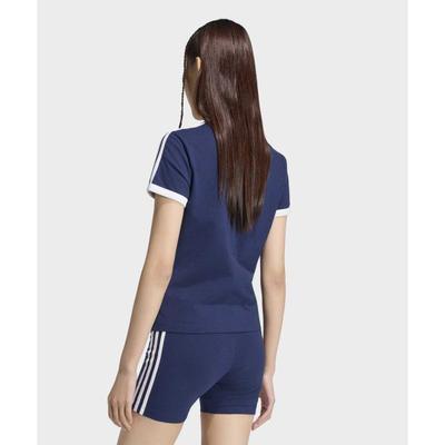 Originals 3-Stripes Slim Fit Crew Neck T-Shirt Women Tops KS4777