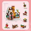Christmas Theme Building Blocks Diy City Friends Tree House Bricks Toys For Children Xmas Gifts
