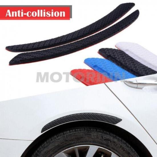 Black For BMW Sporty Fender Rubber Trim Sticker Car Wheel Eyebrow Protect Strip