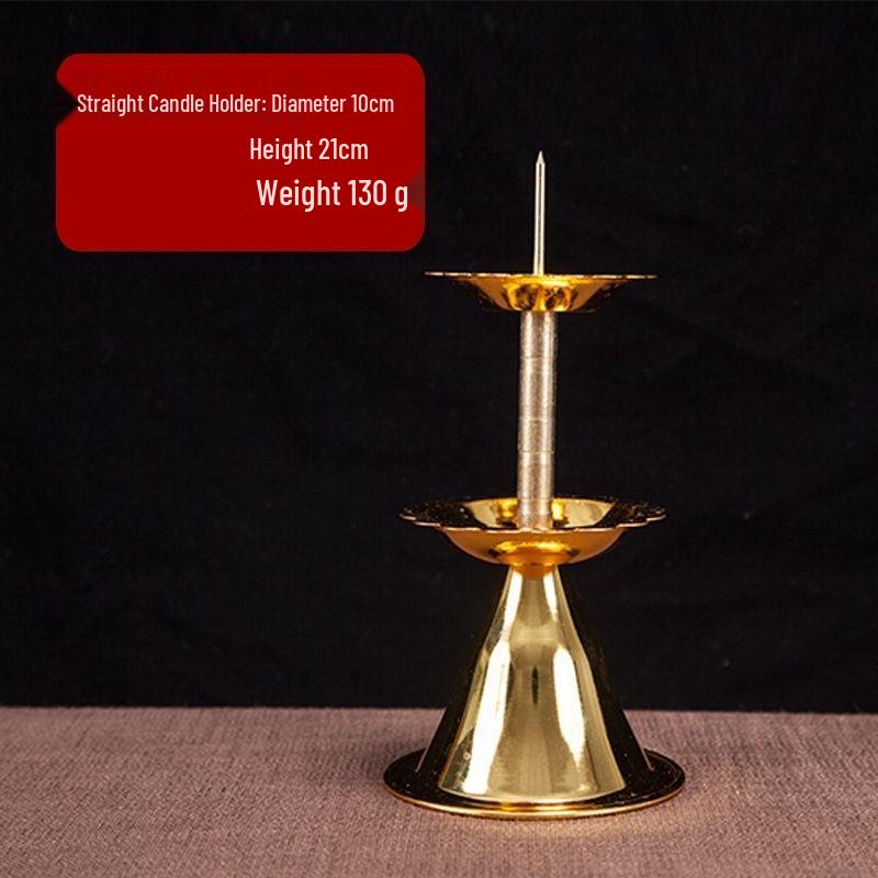 Buddha Alloy Candle Holder - Imitation Bronze Wedding & Home Decor