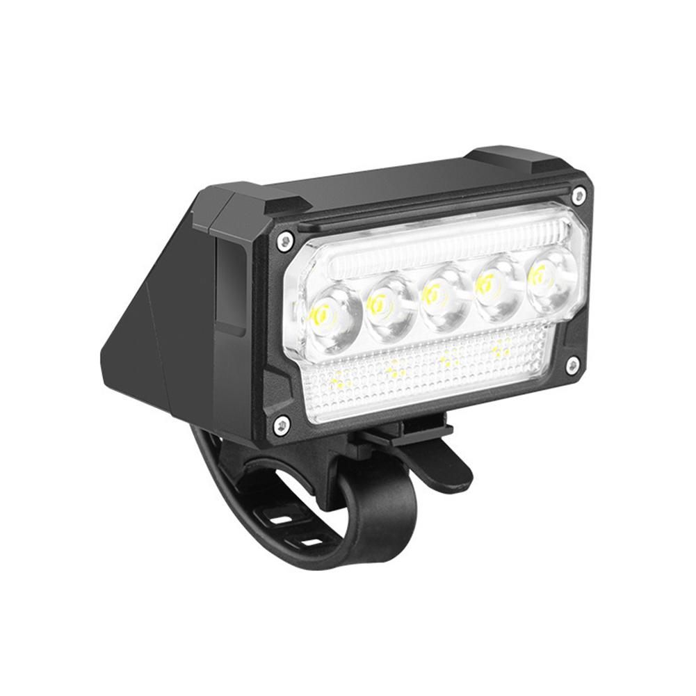 Bicycle Front Light Super Bright Bicycle Light Rechargeable Bicycle Head Light 5 Level Dimmable Bike Safety Lamp for Emergency