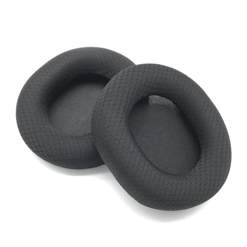 Vervangende Zwarte Stoffen Oorkussens voor SteelSeries Arctis 3/Arctis 5/Arctis 7/Arctis 9/Arctis 1/Arctis pro Draadloze Gaming Headset zwart