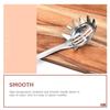Portable Spaghetti Spoon Noodle Kitchen Gear Stainless Utensils Steel Pasta Server