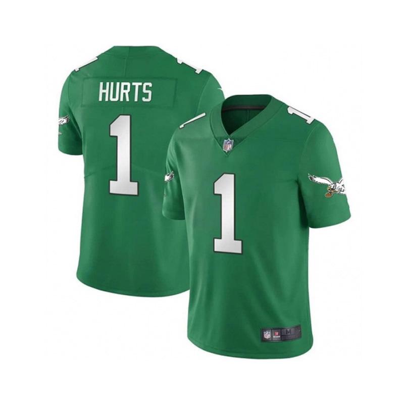 Football Jersey, Short-Sleeved American Football Jersey, Game Training Nfl Jersey, Philadelphia Eagles