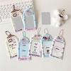 Photocard Holder Korean Popular Photo Card Holder with Keychain ID Cards Holder Pendant Keychain Student Card Sleeves
