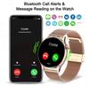 2025 Neue NFC Smartwatch Damen 466*466 Bildschirm GPS Track Sportuhren Damen Gesundheitsüberwachung Sprache Bluetooth Anruf Smartwatch Damen