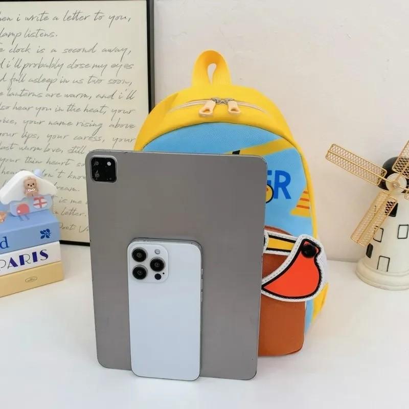 Backpack Adjustable Excavator Shoulder Strap Bag Childrens Vehicle Engineering