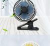 Mini Portable Ultra-Quiet USB Clip Fan: High Wind Power, Desktop-Friendly Electric Model