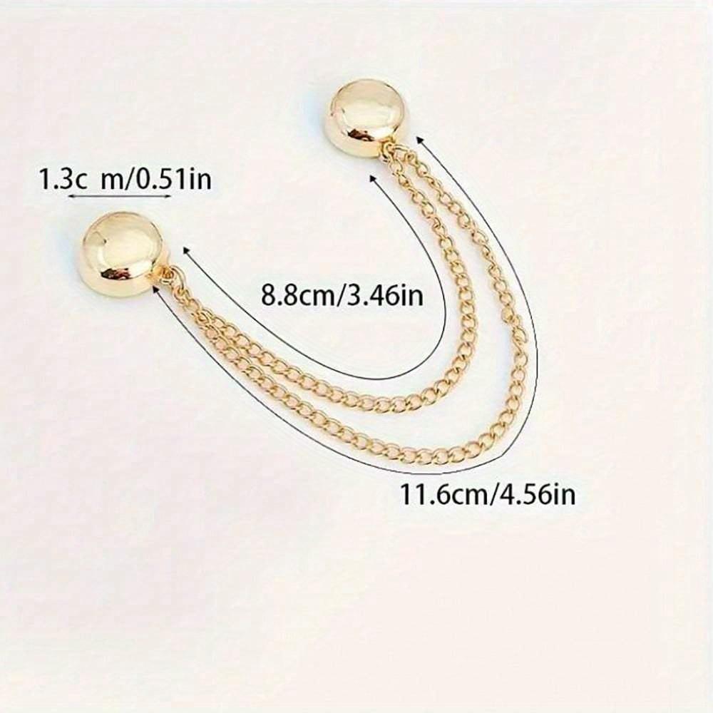 1pcs Waist Cincher Buttons, - Adjustable T-Shirt Hem Clips For Perfect Fit