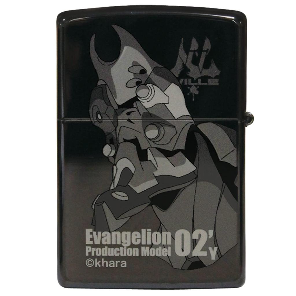 ZIPPO Lighter New Theatrical Edition Kai - Evangelion - Asuka/Unit-02 (Official Import)