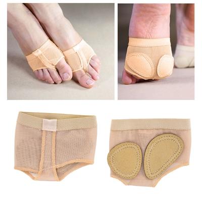 4pcs Good Elasticity Foot Thongs Soft Wear Resistant Half Sole Dance Shoe  Barefoot Performance