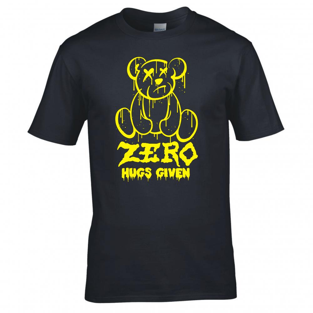 Funny Zero Hugs Given Tshirt