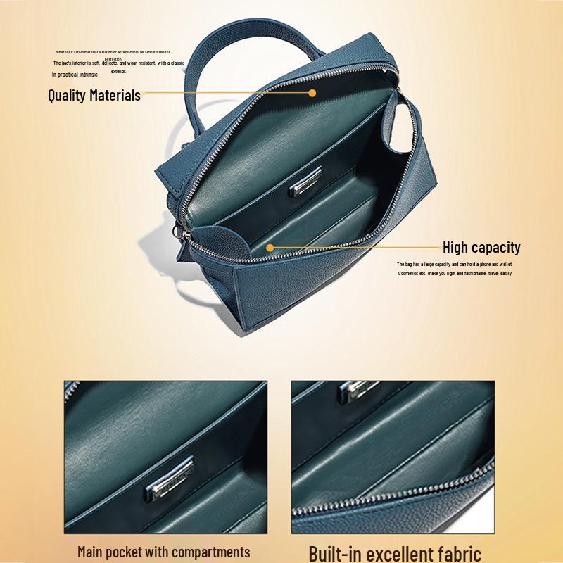 Niche Minimalist One-Shoulder Handbag - Light Luxury Crossbody for Women (2025 Autumn)