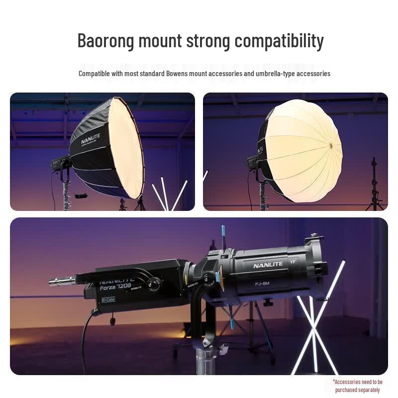 NANLITE Forza 720 Professional COB LED Monolight