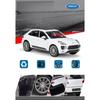 Welly 1/24 Porsche Macan Turbo SUV Alloy Car Model Diecasts Metal Toys Vehicles High Simulation Collection Series Childrens Gift