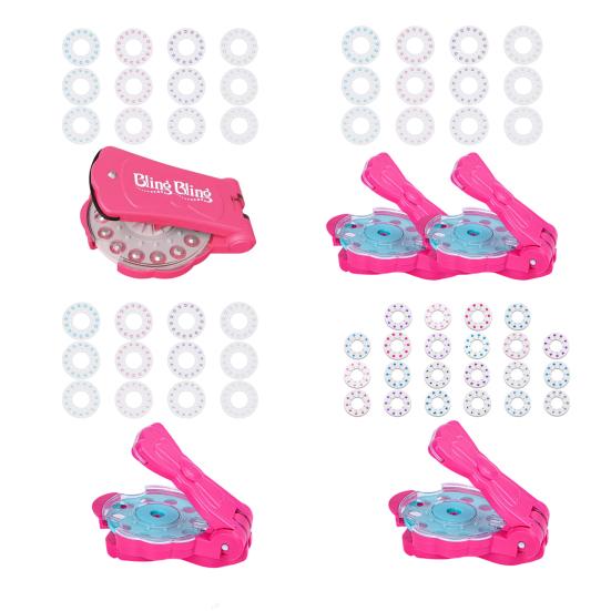 Rhinestone Applicator Set Brilliant Rhinestone Series Versatile Design Rhinestone Styling Tool No Heat Required Hair Styling Tool