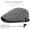 Newsboy Brand Latest Fresh Grid Herringbone School Old Vintage Men Caps British Painters Hats Spring And Autumn Adjustable Flat Cap Hip Hop Urban