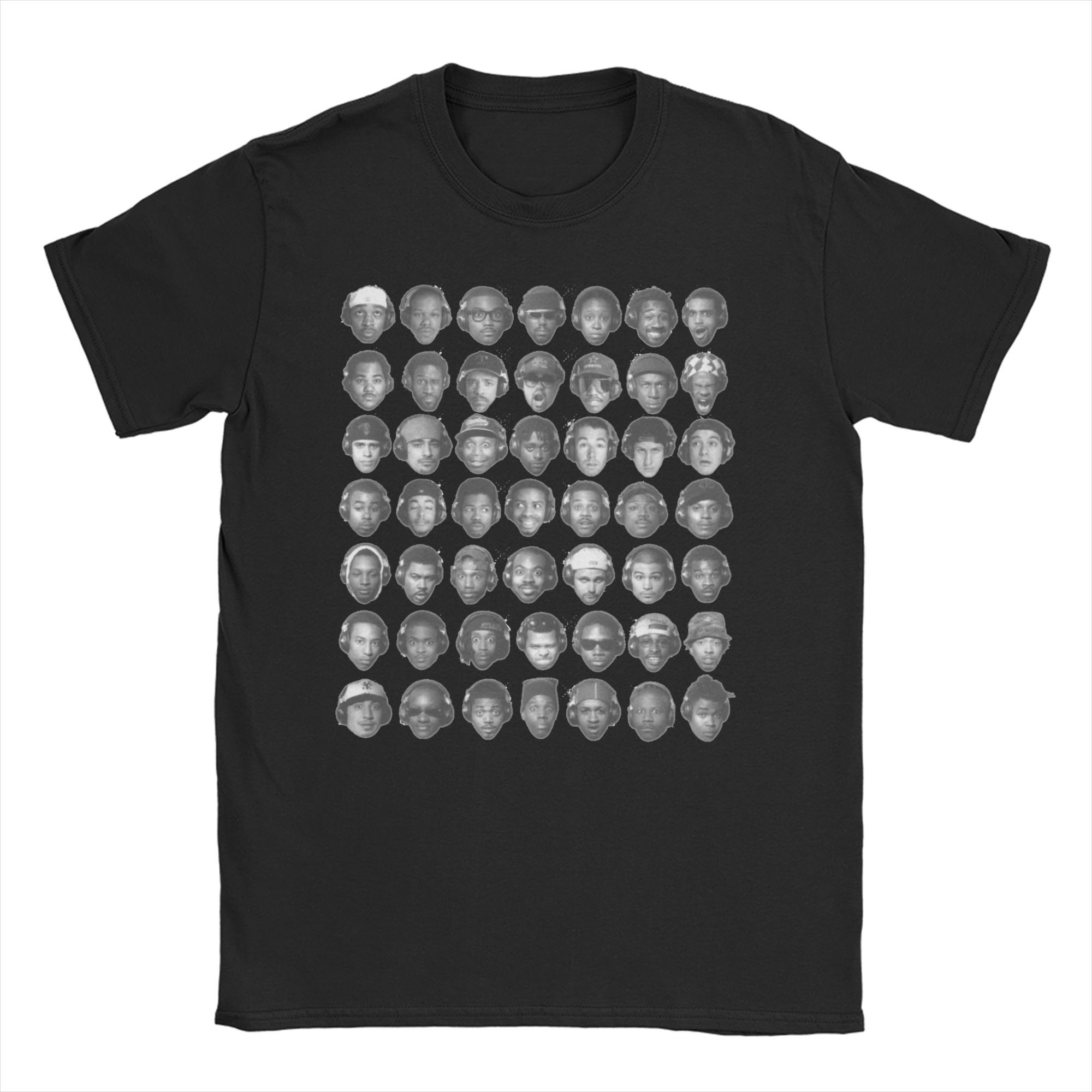 The best product for you Heren Dames De La Soul ATCQ A Tribe Called Quest T-shirts Puur Katoen Kleding Vintage Korte Mouw Tees Plus Size T-shirts XXL