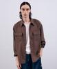 NUAKLE (M) Archive Check Shirt_Mocha Brown
