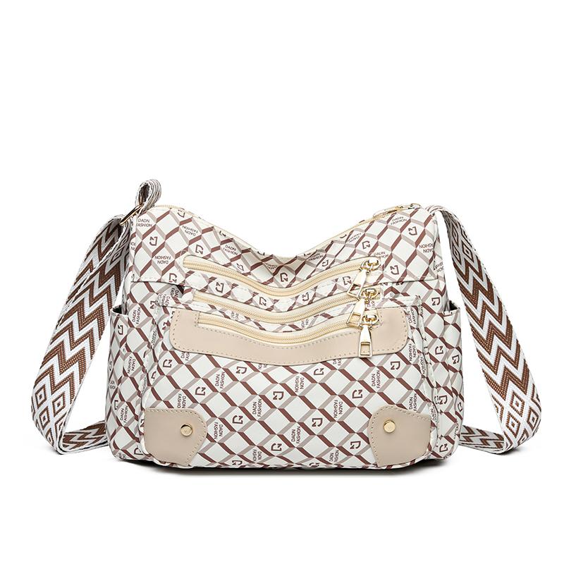 Damen-Umhängetasche mit mehreren Taschen, Muttertasche, große Kapazität, Reise-Umhängetasche