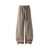 Thin loose retro high-end trendy brand simple new straight wide-leg trousers drape casual trousers for men and women