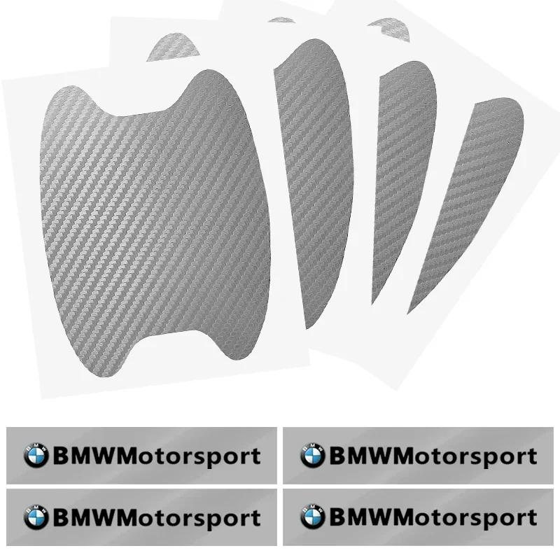 8 ks Ochranná fólie na auto Stylingová nálepka na dveře Ochranná fólie proti poškrábání rukojeti auta Pro BMW F30 F10 E90 F20 E46 E60 E70 E91