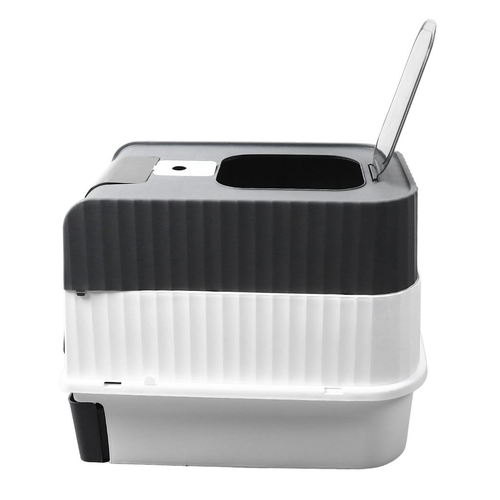 Enclosed Cat Litter Box Large Space Mess Proof Odor Removal Drawer Design Portable Kitty Litter Box for Indoor