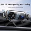360 Rotation Magnetic Car Mount Wireless 15W Fast Charging Foldable Design Universal With Auto Clamping For Smartphones