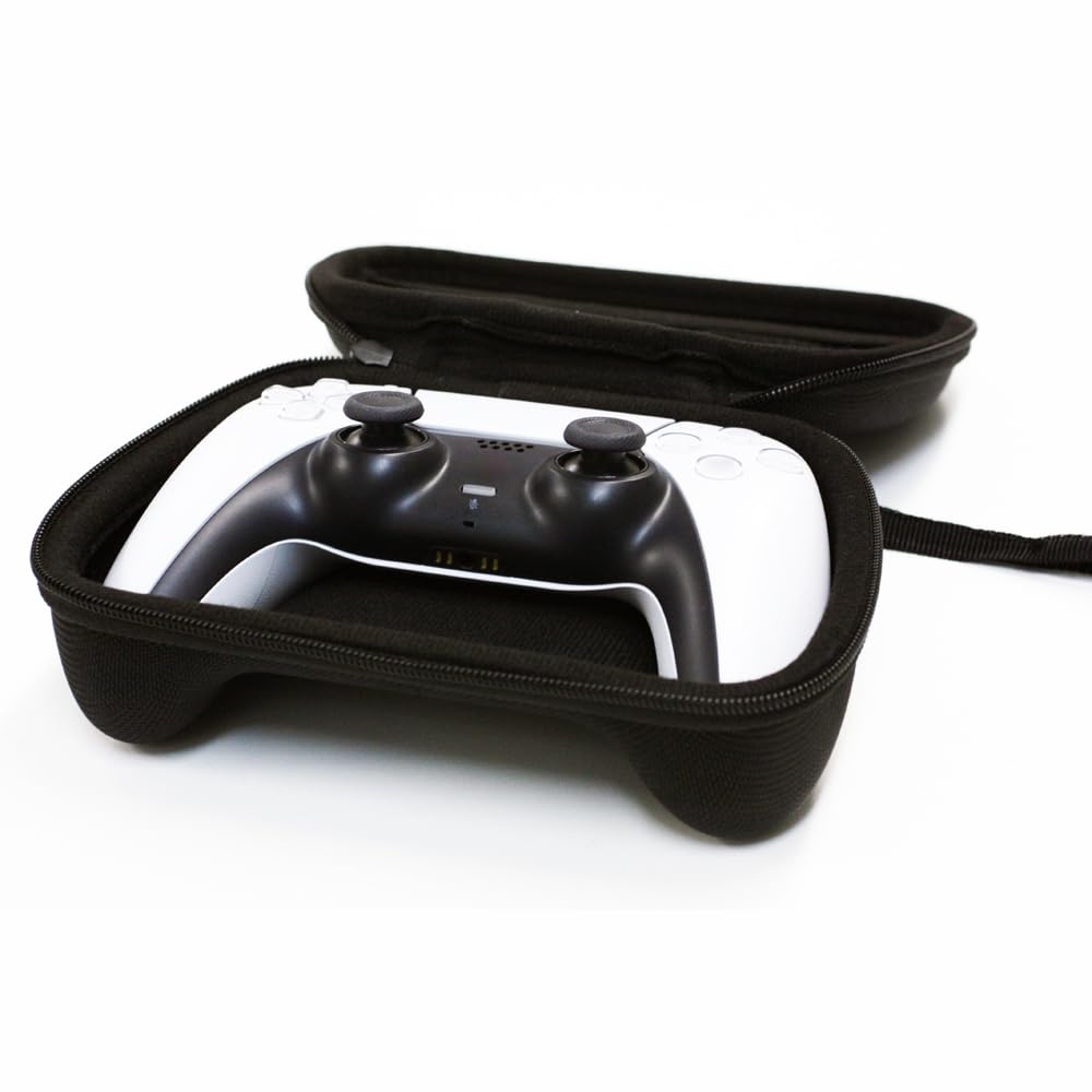 Columbus Circle Controller Storage Pouch Controller Compatible Storage Pouch (for PS5/PS4/Switch) Semi-hard - DualSense/DUALSHOCK4/Pro CC-MLCHP-BK