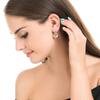 Suijue 925 Silver Needle Geometric Earrings: Trendy Korean Fashion Stud & Dangle Accessories for Women