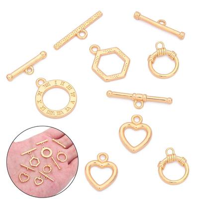1 takım/torba Bakır OT Toka Klipsler DIY Kolye Bilezik Küpe Takı Yapımı El Sanatları Aksesuarları
