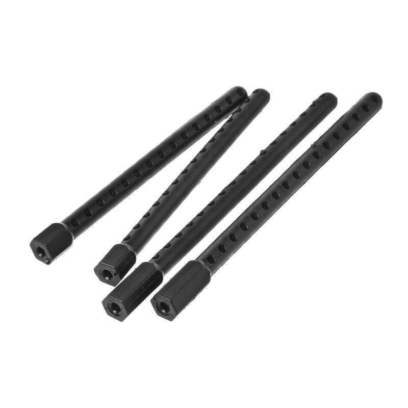 4pcs Plastic Body Post Mounts 1:10 For HSP 94123 94122 Model RC Car Replacement