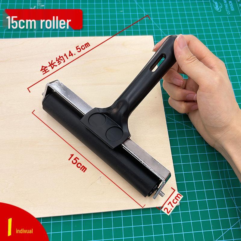 Art Rubber Ink Roller Brush 6cm - Printmaking & Painting Tool