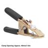 40mm Opening Earth Cable Clamp For Automotive Assembly Approx. 40mm 1.6in Effective Grounding Application Tool