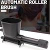 1Pcs Professional Hair Dyeing Tool 2-In-1 Automatic Roller Comb With Smooth Brush Dye Salon Hair Care Plastic Salon Hairdressing