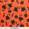 0.5m/1m/5m Pumpkin Halloween Printed Fabric for Halloween Decorative Cloth Tablecloths Door Curtains Handmade DIY Sewing Fabrics