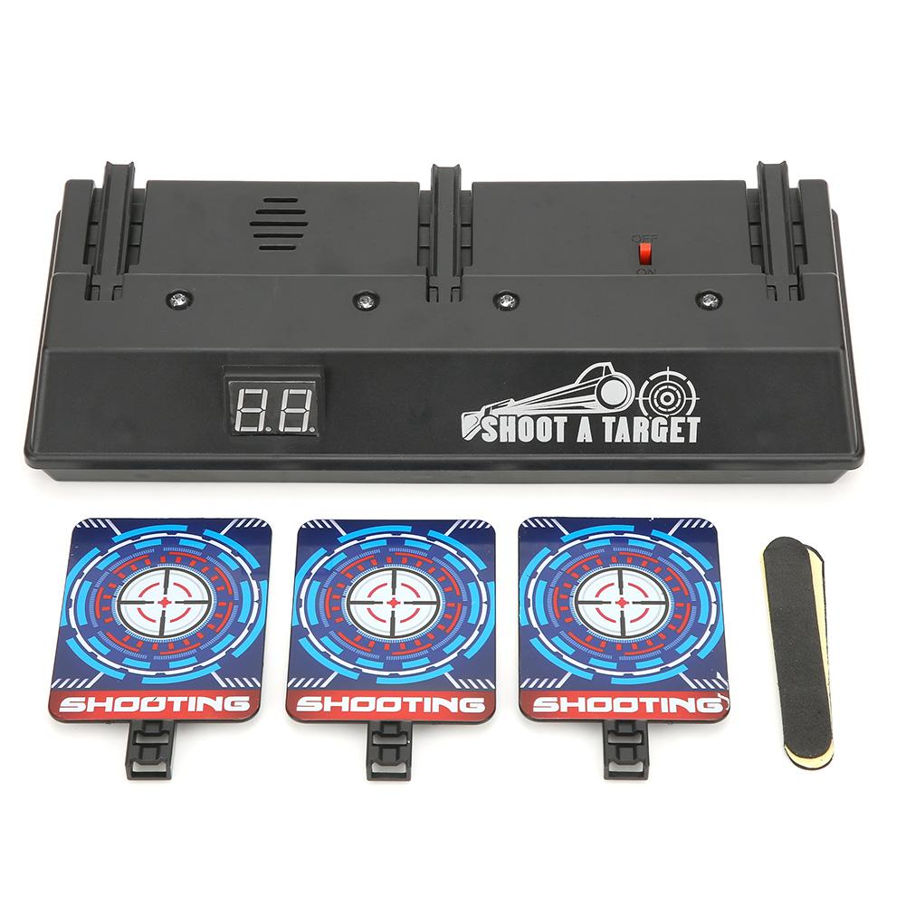 

Мягкая водяная бомбочка игрушка для стрельбы Звук Свет Электронный подсчет очков Автоматический возврат Игрушки для тренировок по стрельбе