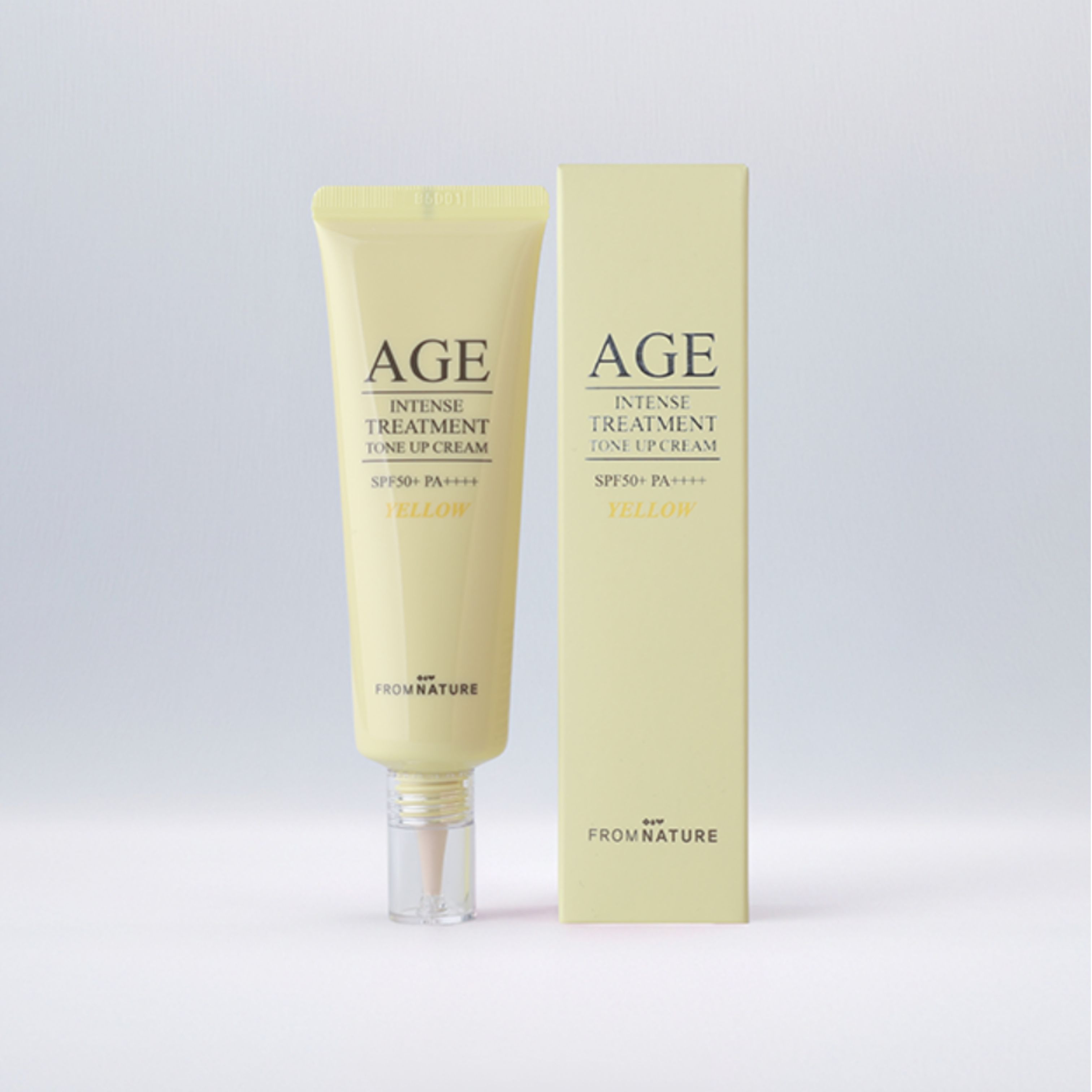 From Nature AGE Intense Treatment Tone Up Cream SPF50+ PA++++ 50g Yellow