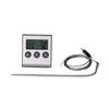Barbecue Thermometer with Integrated Magnet and Stand, High Temperature Probe for Kitchen Oven Cooking