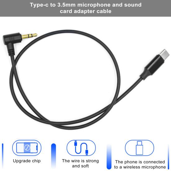 

Кабель для подключения микрофона, чистое качество звука, сильный помехозащищенный кабель для цифровой камеры, кабель для звуковой карты, адаптер OTG