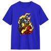 God of war Kratos TShirts for Unisex Funny Pure Cotton Tees Round Neck Short Sleeve T Shirt Classic Clothes