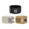 1/2Pcs Elastic Waistband with Metal Buckle Adjustable Screw Fixing Wear-Resistant Fabric Wide Strap Belt Training Safety Belt