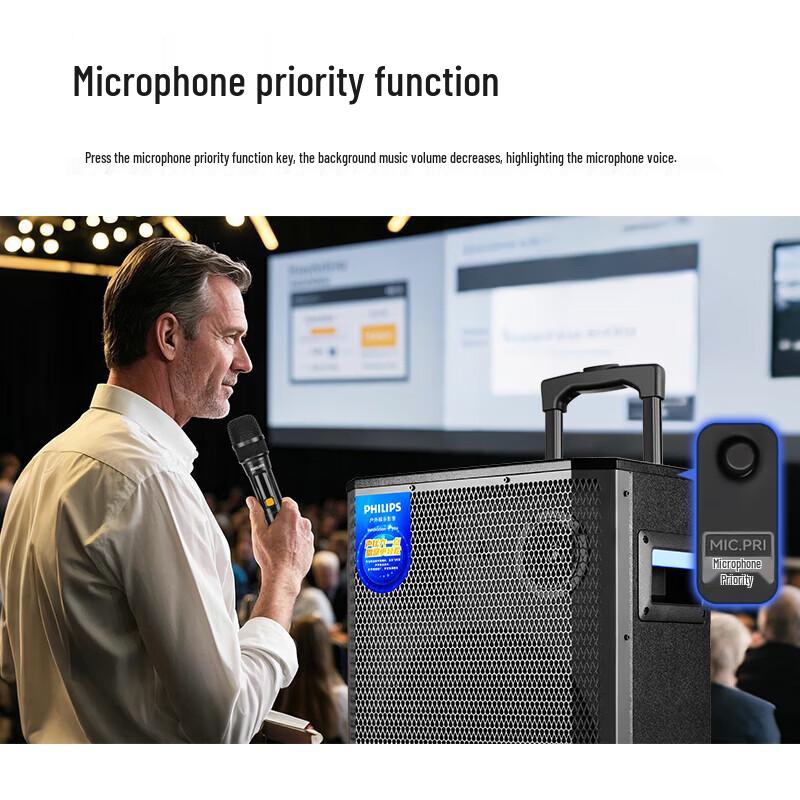 Philips SD170MAX Portable Outdoor Bluetooth Speaker (CN Version)