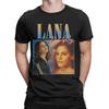 Funny Lana Del Rey T-Shirts Men Round Neck 100% Cotton T Shirt Short Sleeve Tees Gift Idea Clothing