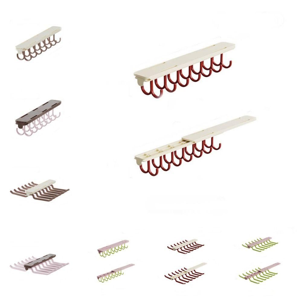Plastic Underwear Storage Hanger Large Capacity Lingerie Slide Hanger  for Home