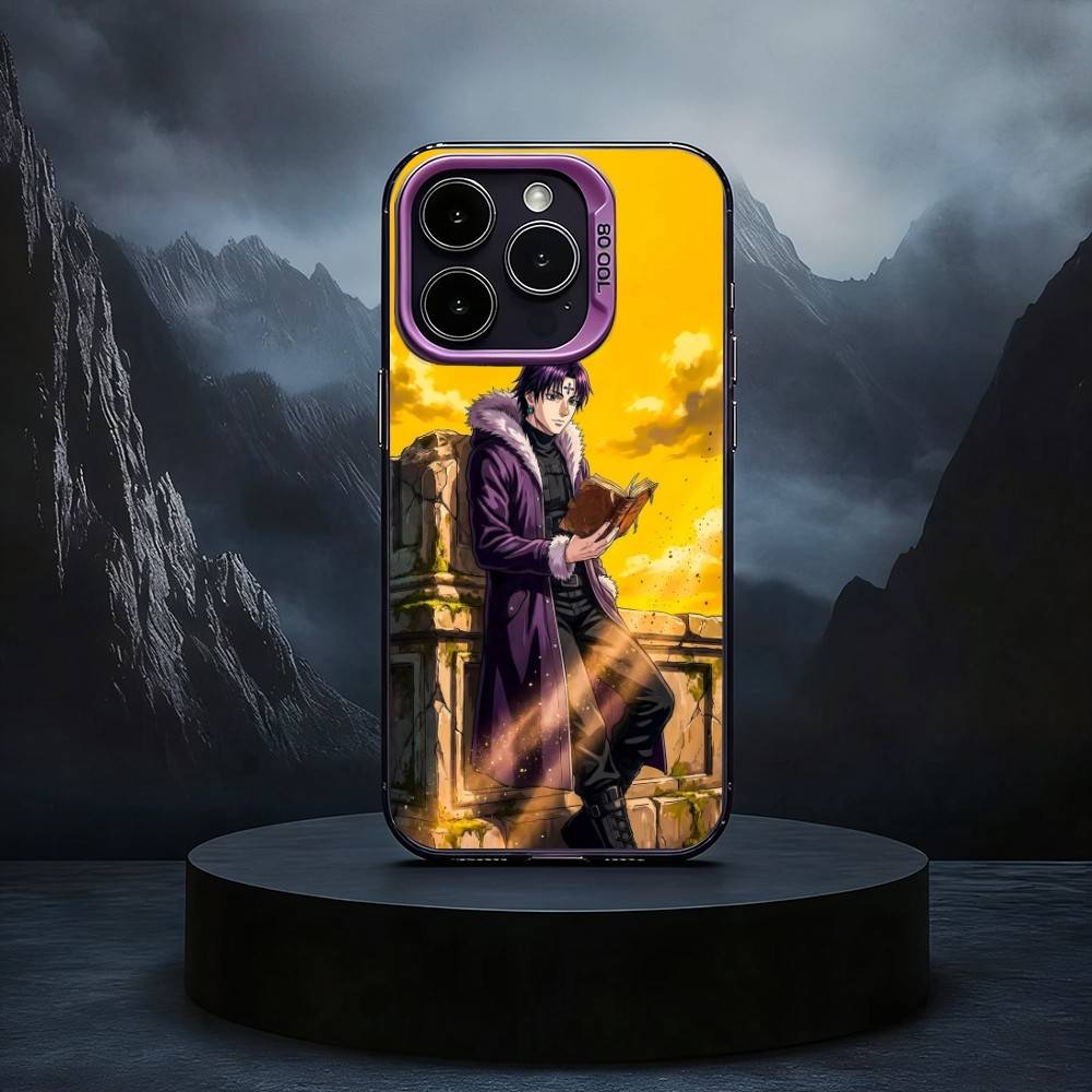 C-Chrollo L-Lucilfer Black Candy silver phone case Phone Case For iPhone17,16,15,14,13,12,11 Plus,Pro Max iPhone17