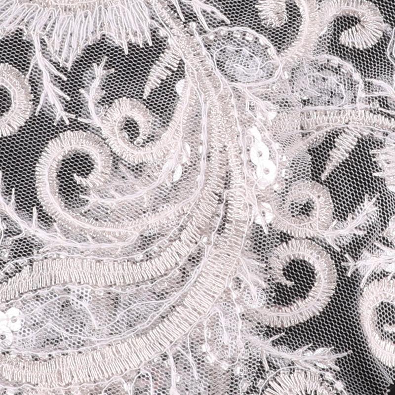 Mesh Bow Lace Embroidery Sticker Diy Hand Account Accessories Wedding Dress Accessories Brooch Hair Accessories Accessories Cloth Sticker