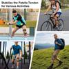 Patellar Tendon Support Strap, Adjustable Patella Band Knee Brace for Men & Women Relief Knee Pain, Patella Stabilizer Knee