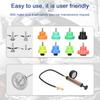 Universal Car Tanks Leak Detection Automotive Leakage Detector Tool Radiator Water Pressure Tester
