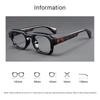 Casual Men's Reading Glasses Fashion Large Square Frame Far Sight Eyewear Plus Diopters Classic Vintage Presbyopic Glasses